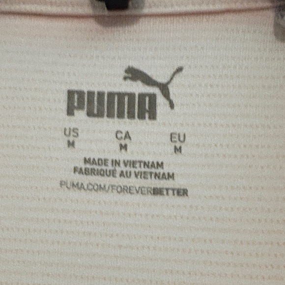 Puma Women's  Sleeveless Gradient Orange Golf Polo Sz: M; EUC - Picture 2 of 11